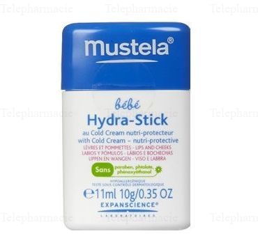 MUSTELA Bébé hydra stick au cold cream stick 10g