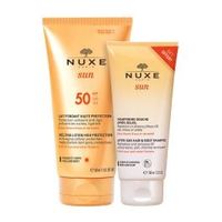 NUXE SUN SPF50 Lait fond hte prot 150ml+shamp
