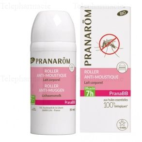 PRANAROM PranaBB Roller anti-moustique lait corporel bio 30ml